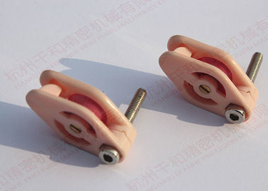 High polish Ceramic Wire Guide Pulley HRA88 hardness for coil winding machine